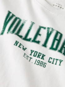 NAME IT T-shirt Valix Bright White Volleyball